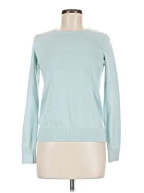 Ann Taylor Light Blue Women's Crewneck Sweater